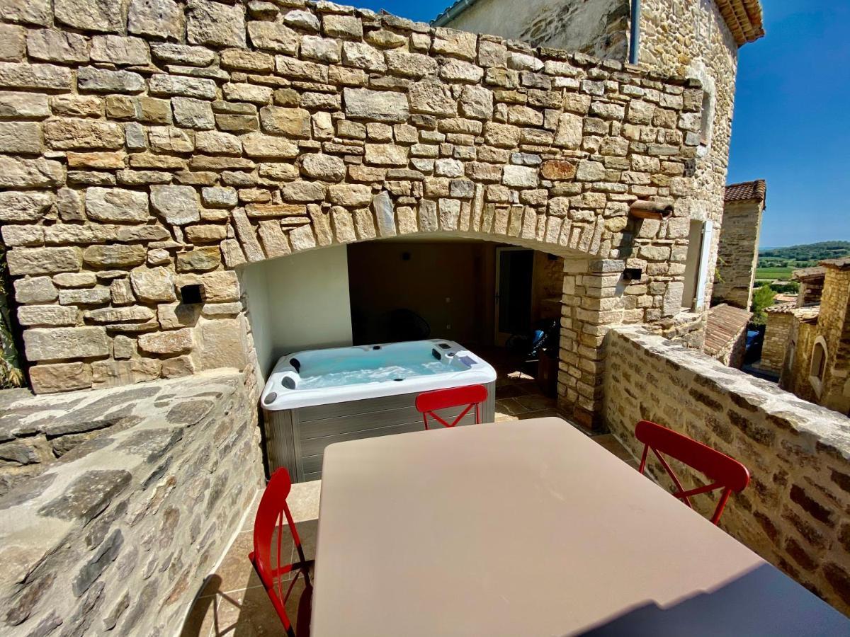 La Maison Des Vendangeurs - Table D'Hotes Le Soir Du Jeudi Au Dimanche- Jacuzzi - Balneo Spa - Acces Piscine Pour Toutes Les Chambres Sauf Studio Coquet- Piscine De Mai A Mi-Octobre Martignargues Экстерьер фото