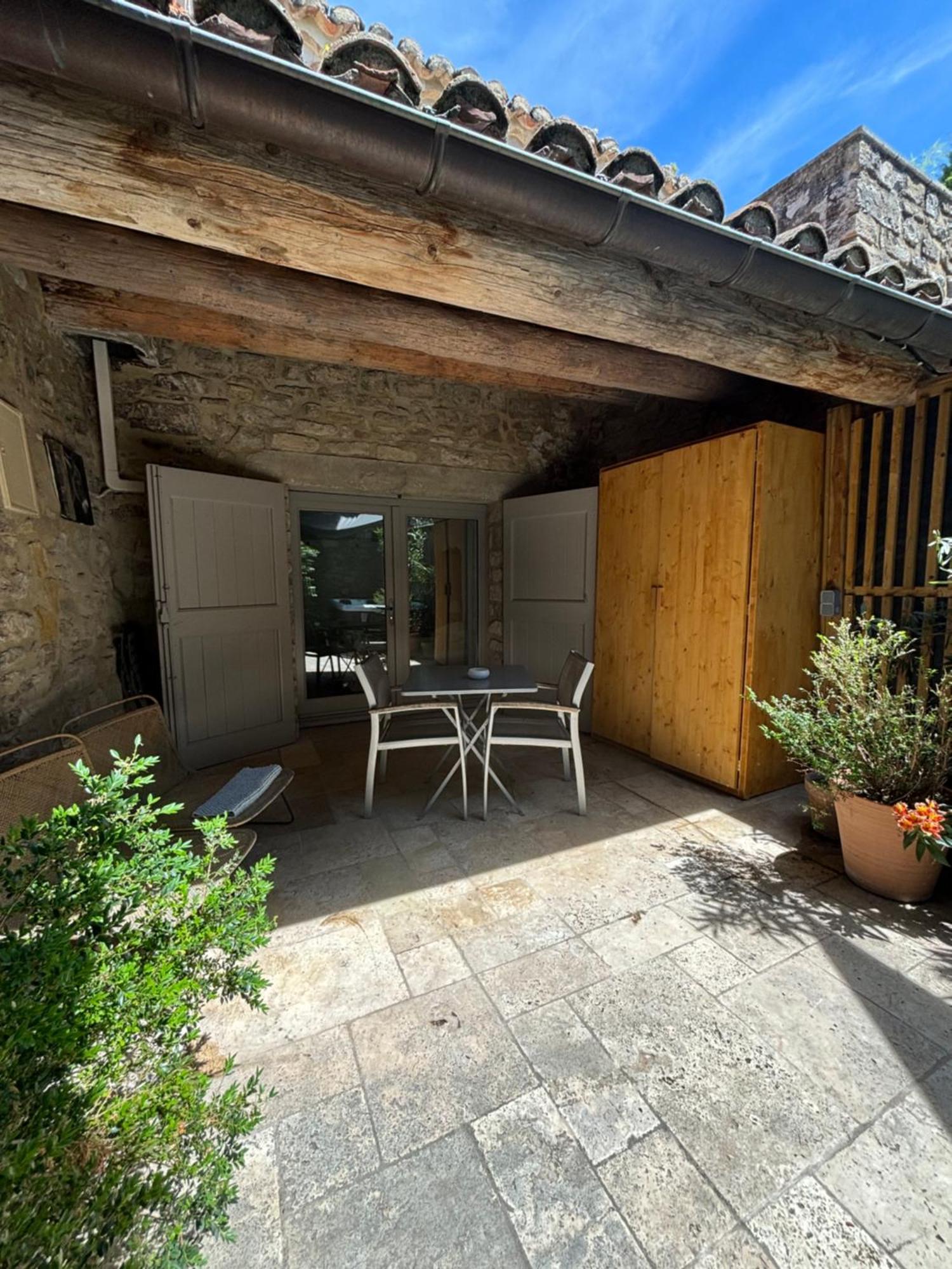 La Maison Des Vendangeurs - Table D'Hotes Le Soir Du Jeudi Au Dimanche- Jacuzzi - Balneo Spa - Acces Piscine Pour Toutes Les Chambres Sauf Studio Coquet- Piscine De Mai A Mi-Octobre Martignargues Экстерьер фото